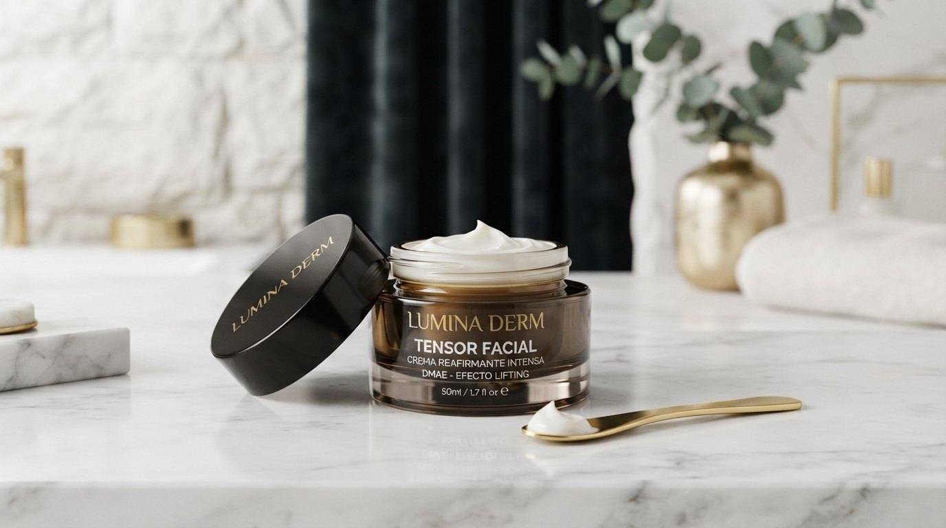 Tensor facial con DMAE